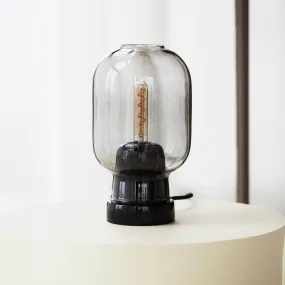 Outlet Amp table lamp - Smoke / black