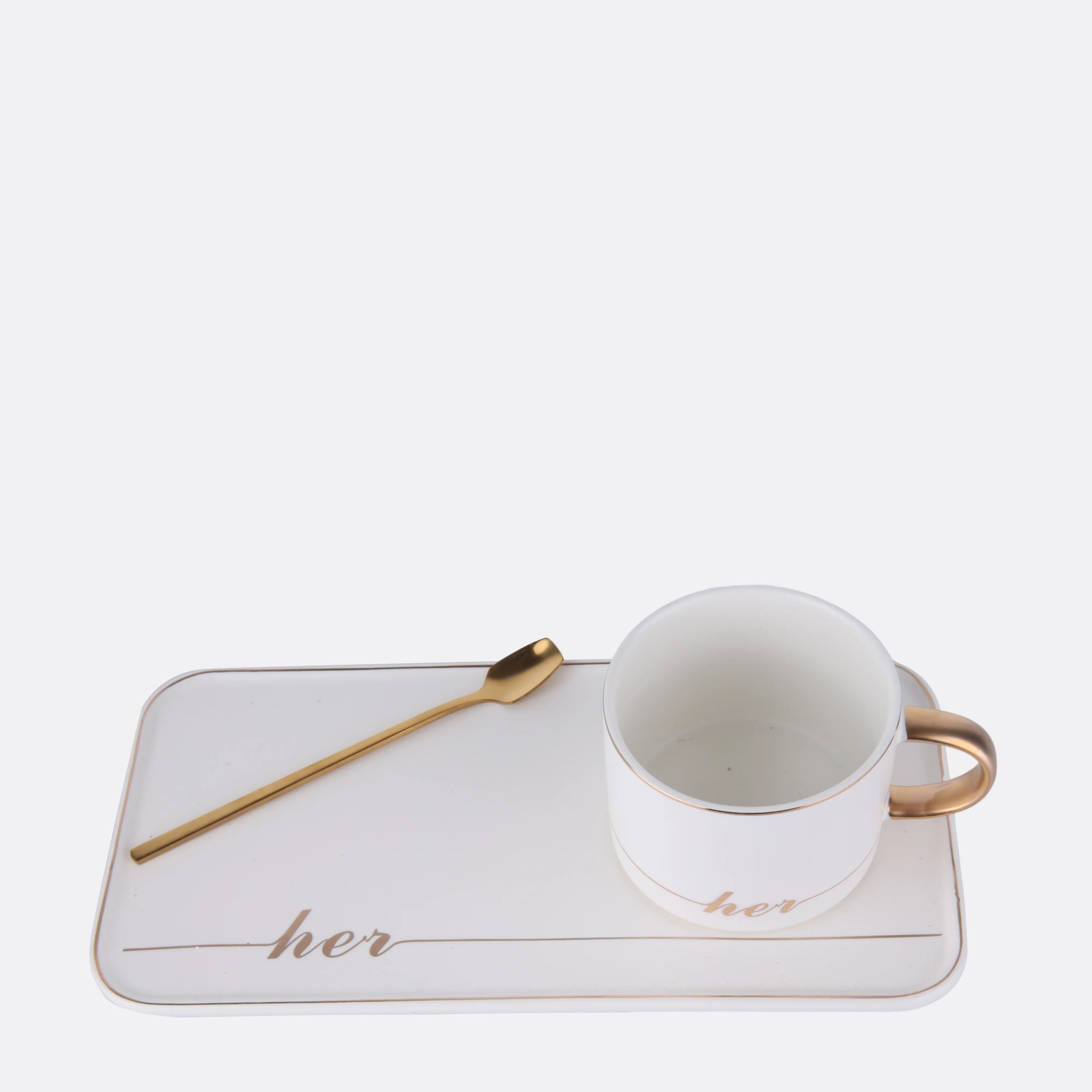 Perceptive Cup With Tray