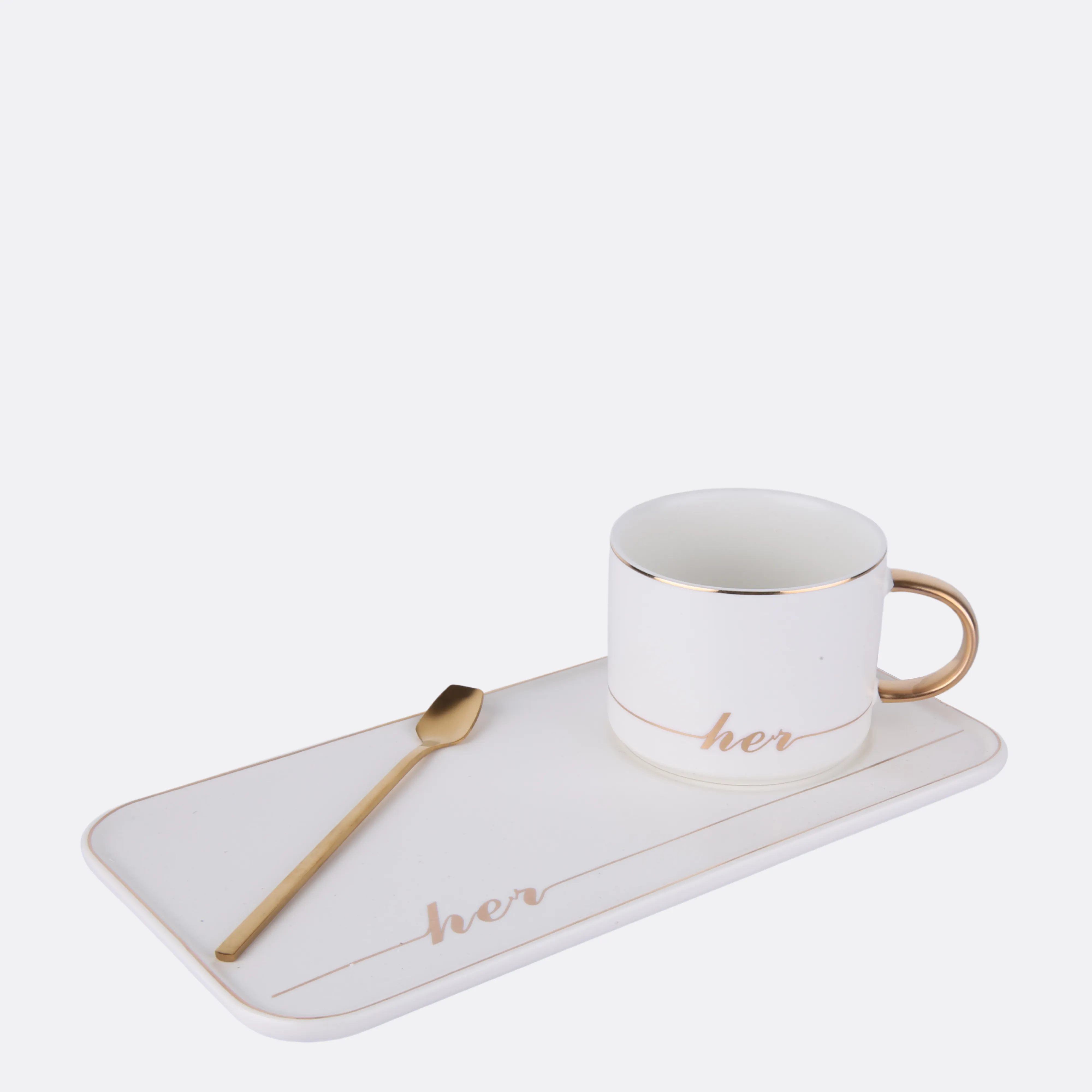 Perceptive Cup With Tray