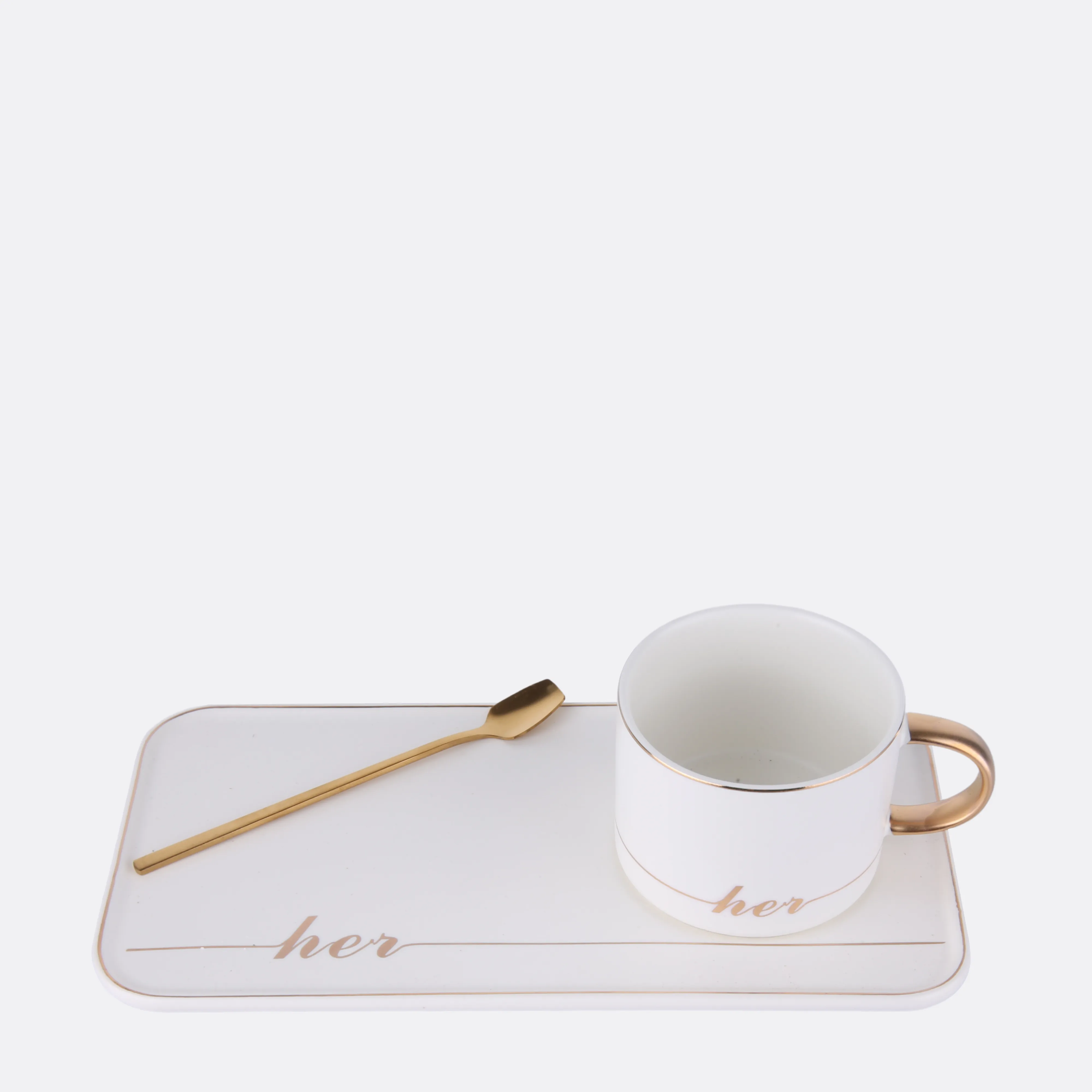 Perceptive Cup With Tray