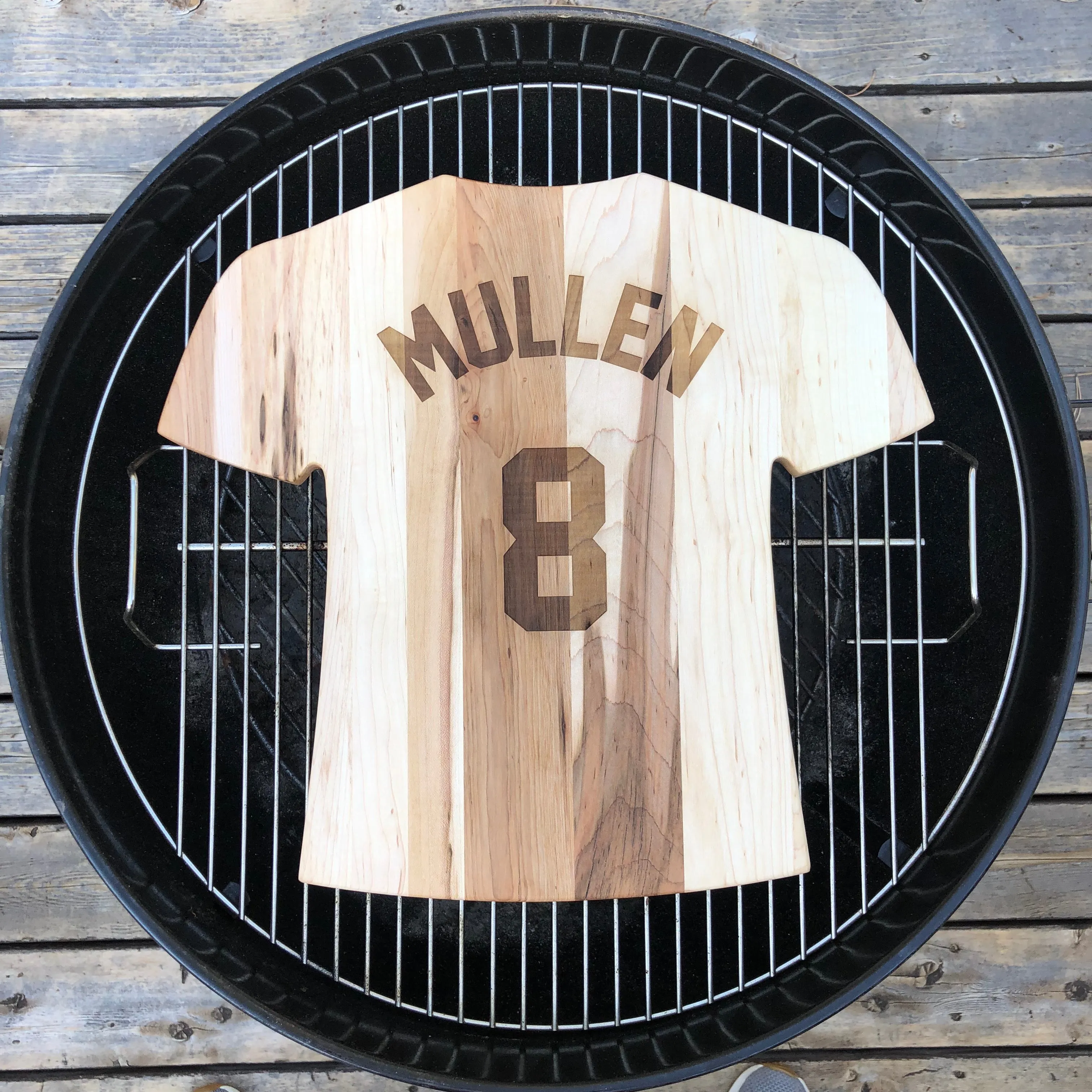 Philadelphia Phillies Team Jersey Cutting Board | Customize With Your Name & Number | Add a Personalized Note