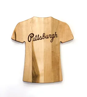 Pittsburgh Pirates Team Jersey Cutting Board | Customize With Your Name & Number | Add a Personalized Note