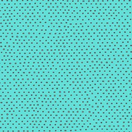 Pixie Dots - Square Dots Turquoise