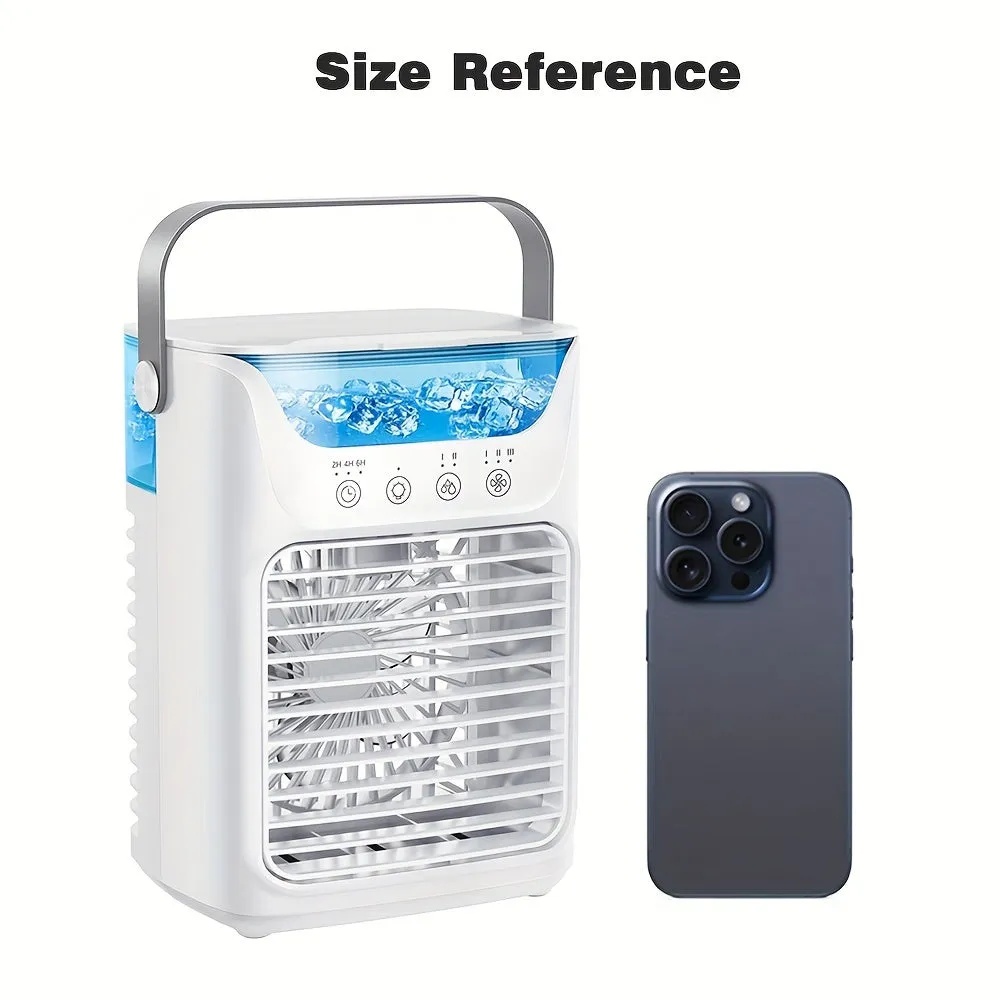 Portable 3in1 USB Mini Air Cooler Fan