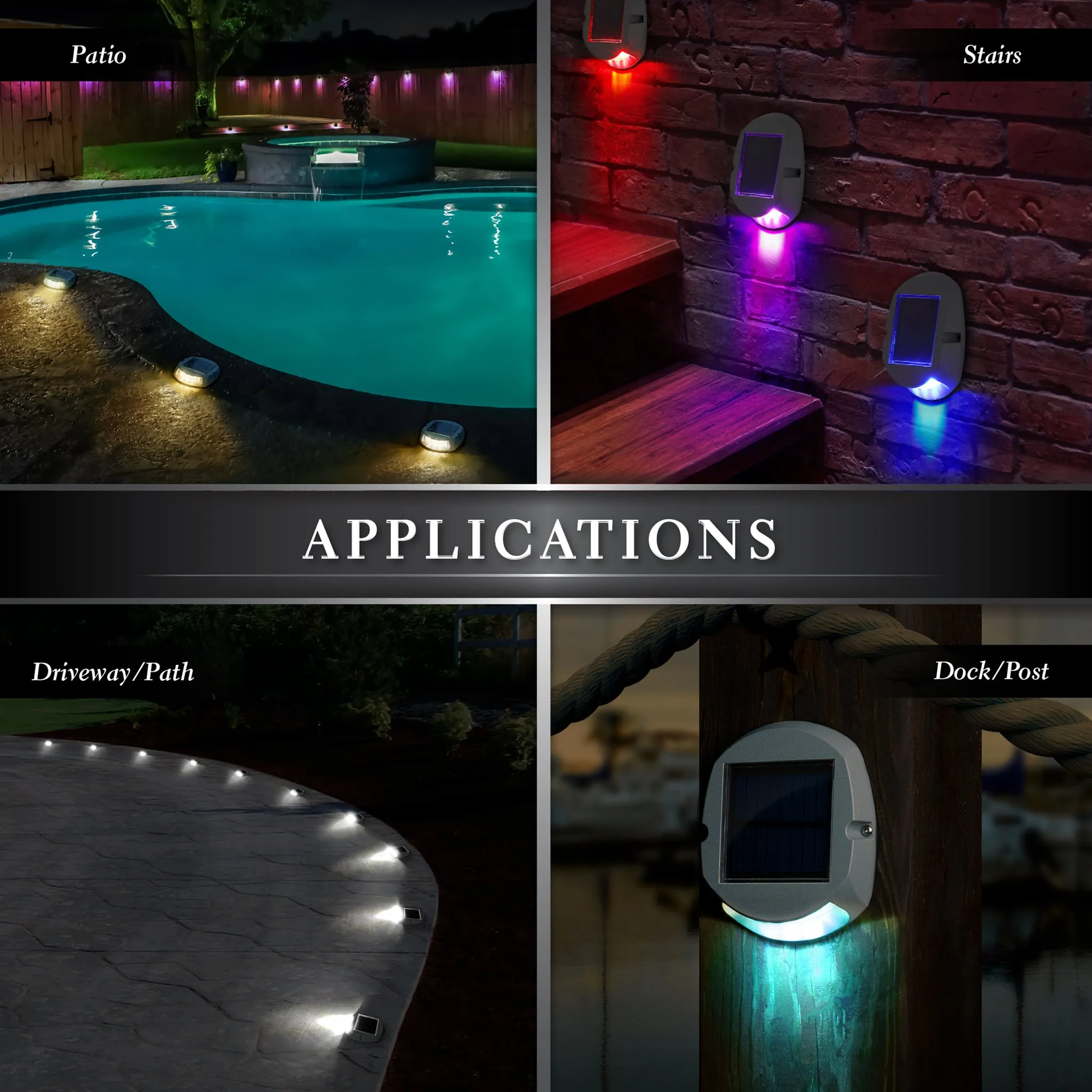 Portland Smart Solar Driveway/Stair Light