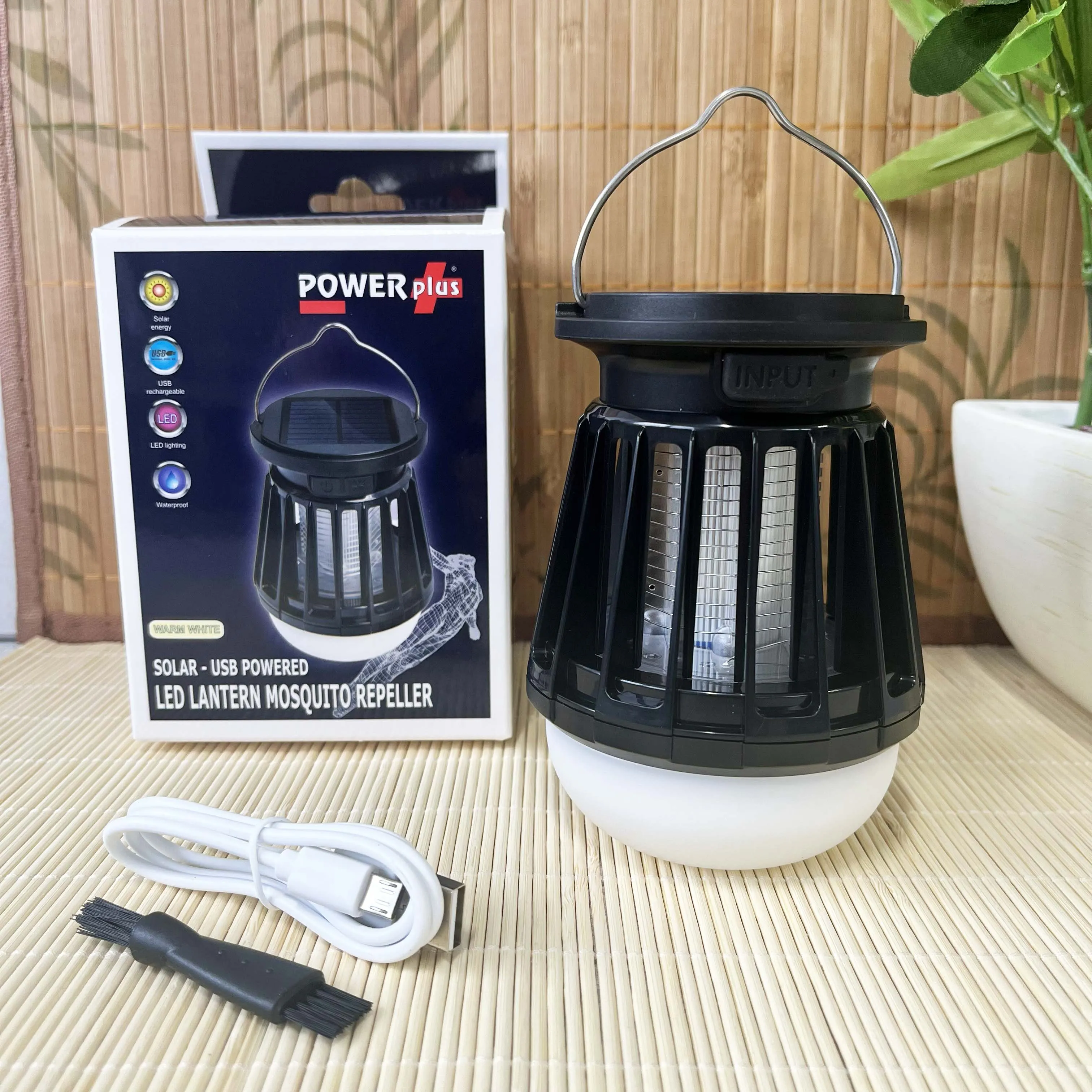 POWERplus Fly Rechargeable LED Camping Light & Mosquito Repeller