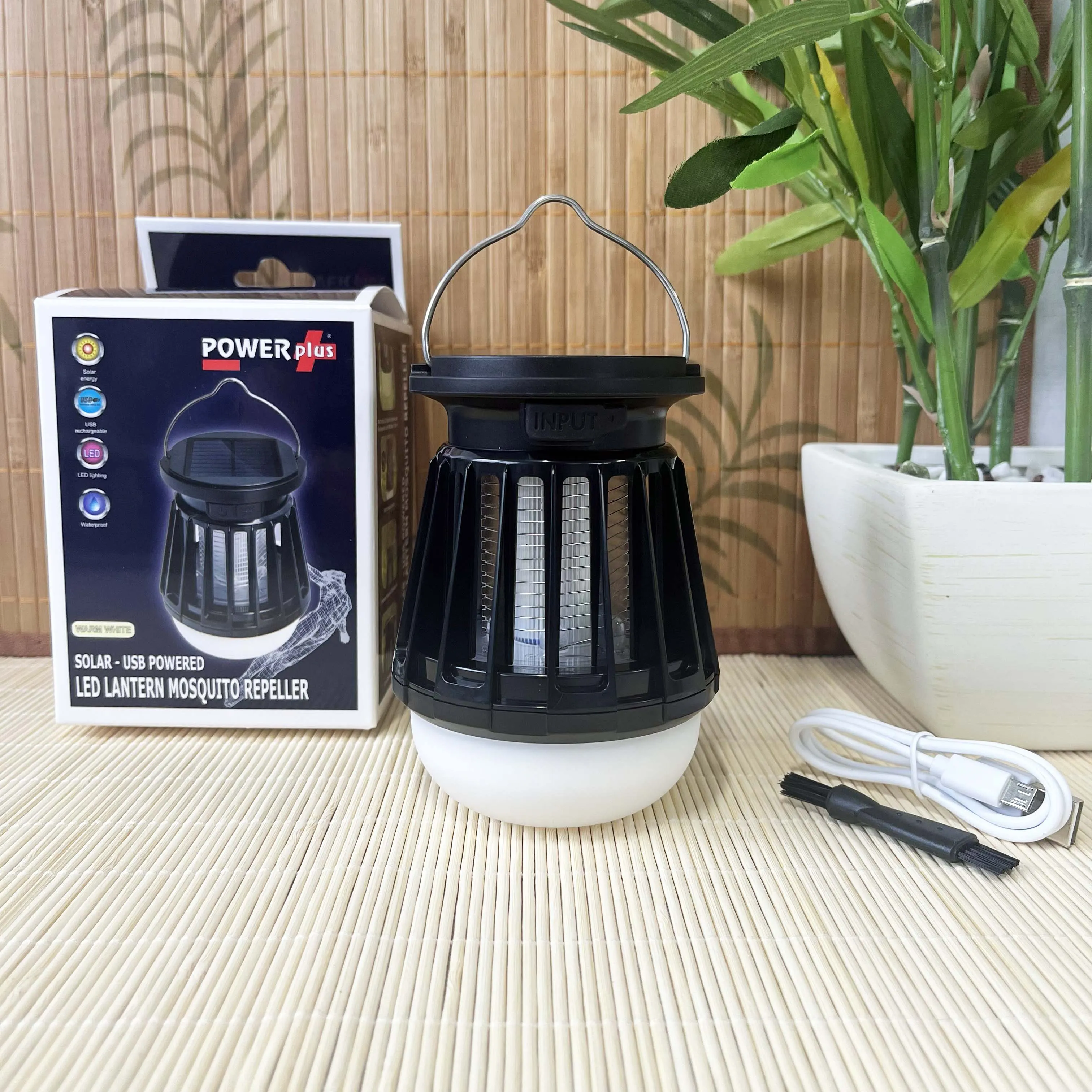 POWERplus Fly Rechargeable LED Camping Light & Mosquito Repeller