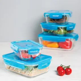 Pure Seal Glass Rectangular Storage Container Various Sizes