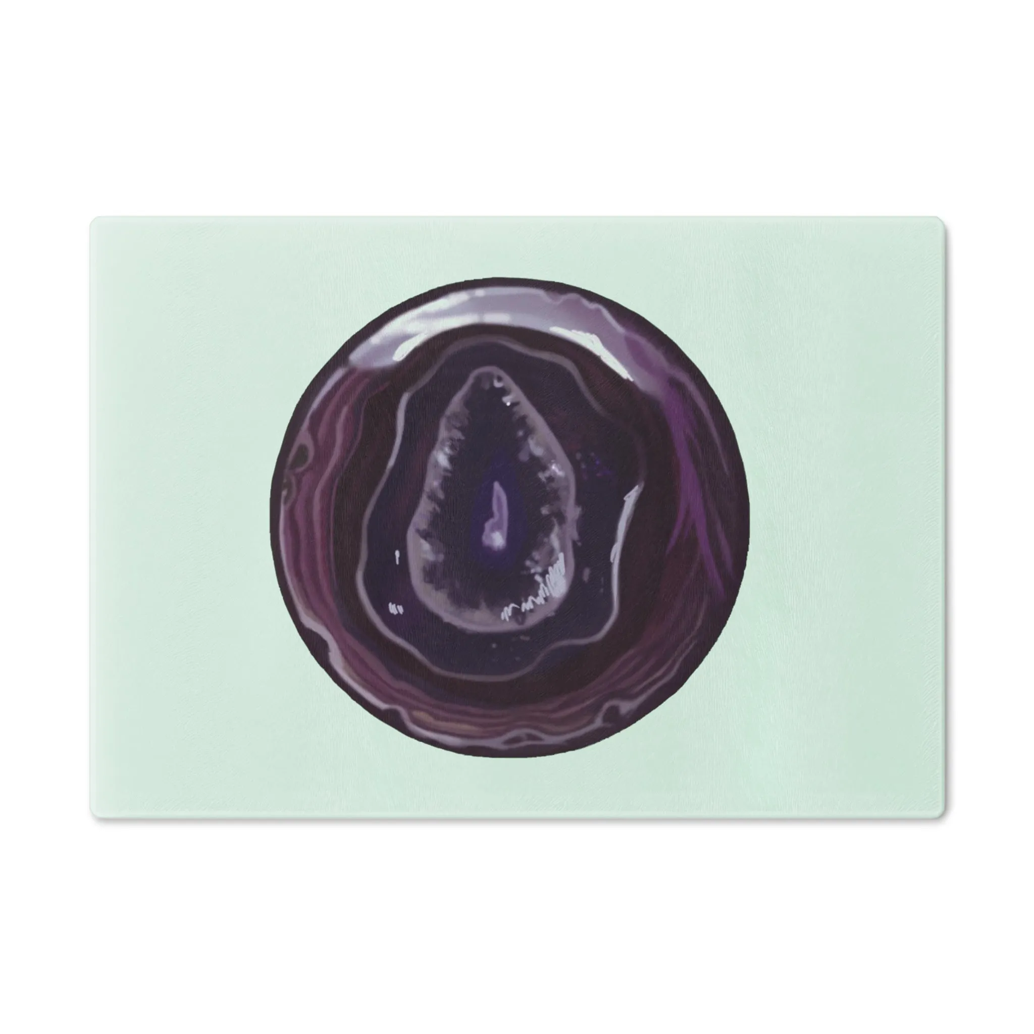 Purple Rock Cutting Board