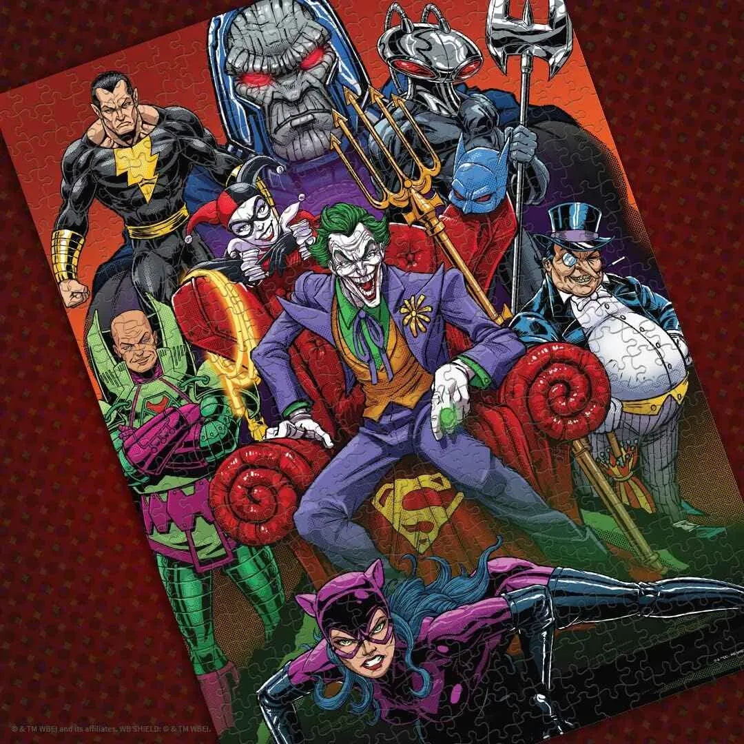 Puzzle 1000 Pieces - DC Villains Forever Evil Jigsaw Puzzle DC Comics