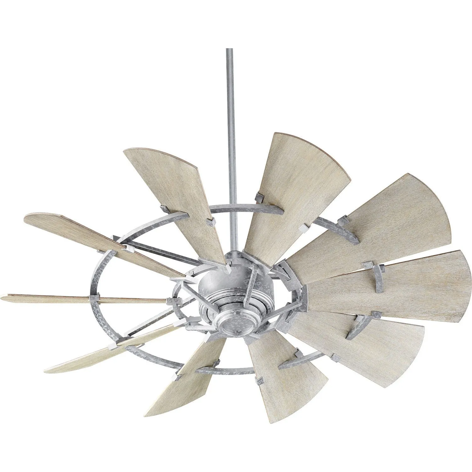 Quorum Windmill 95210-9 Ceiling Fan - Galvanized