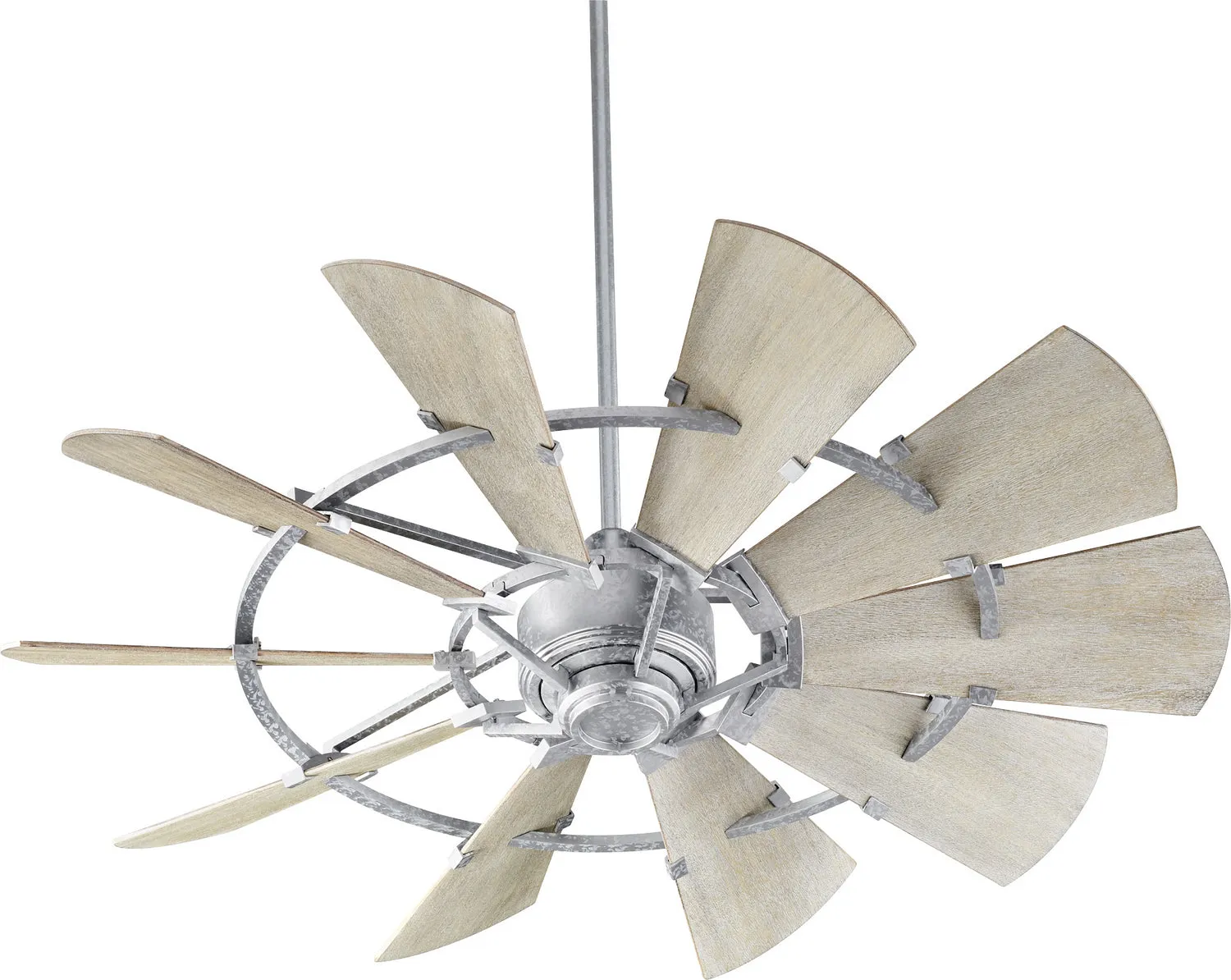 Quorum Windmill 95210-9 Ceiling Fan - Galvanized