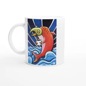 "Salmon Loving Coffee" Mug