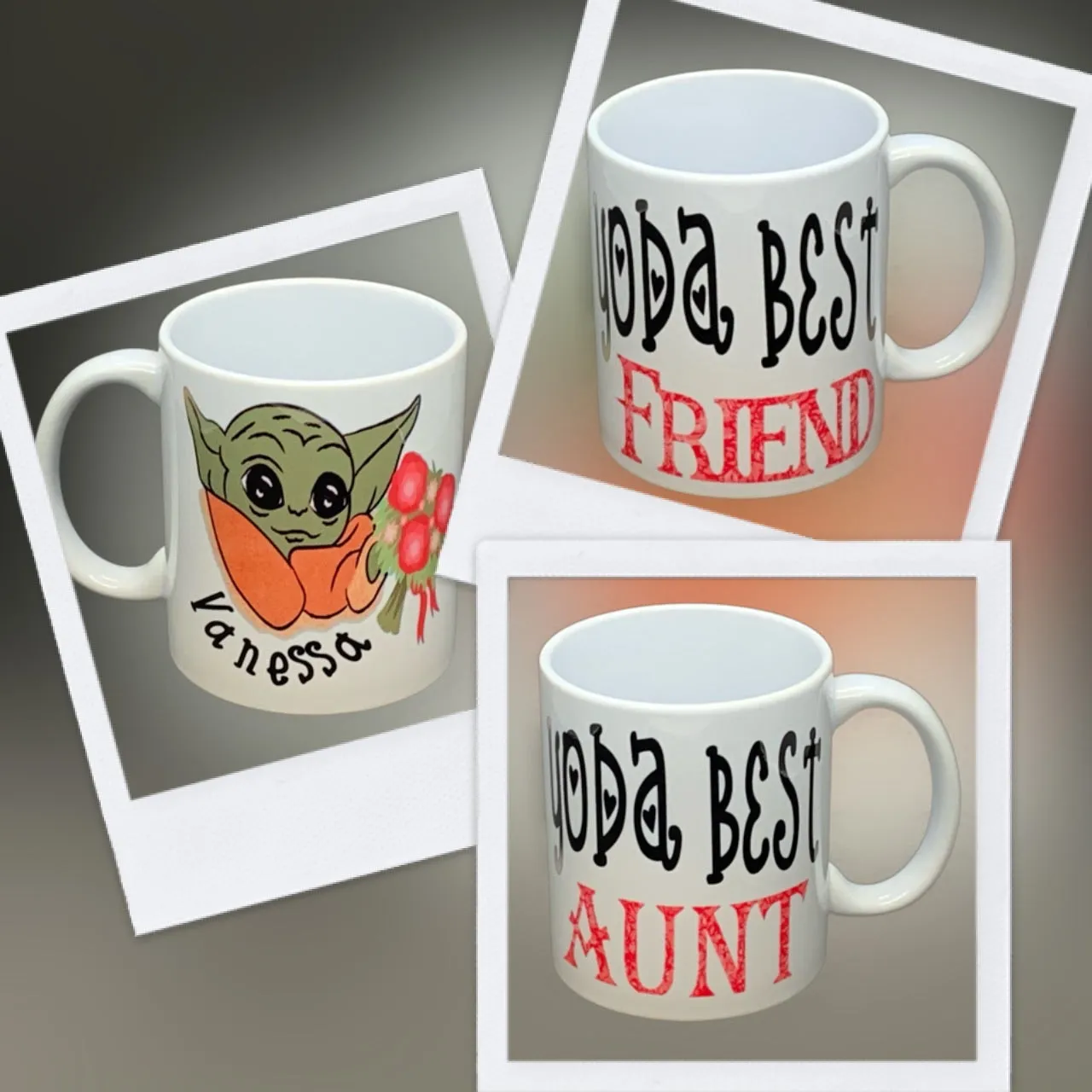 "YODA BEST" AUNT/FRIEND MUG