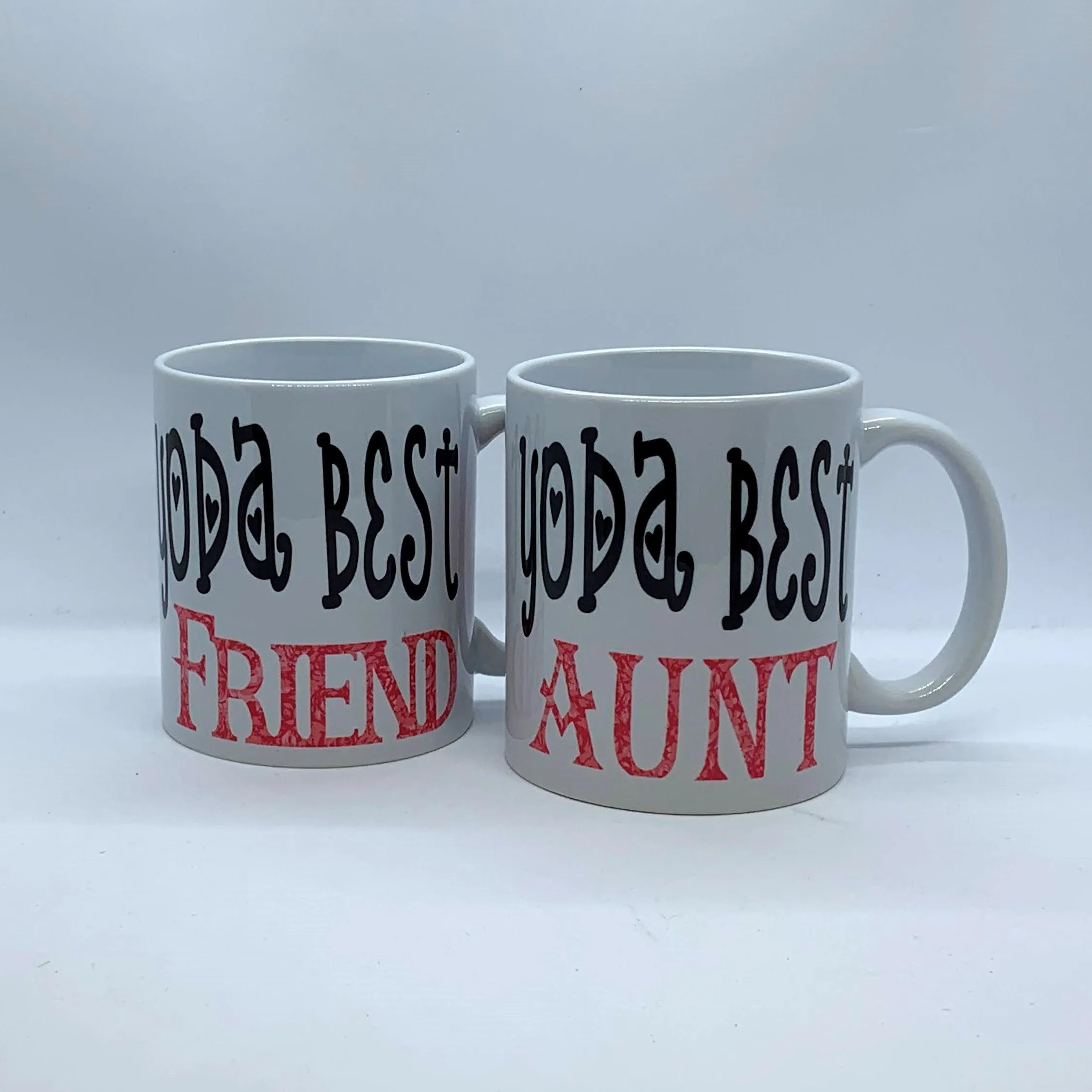 "YODA BEST" AUNT/FRIEND MUG