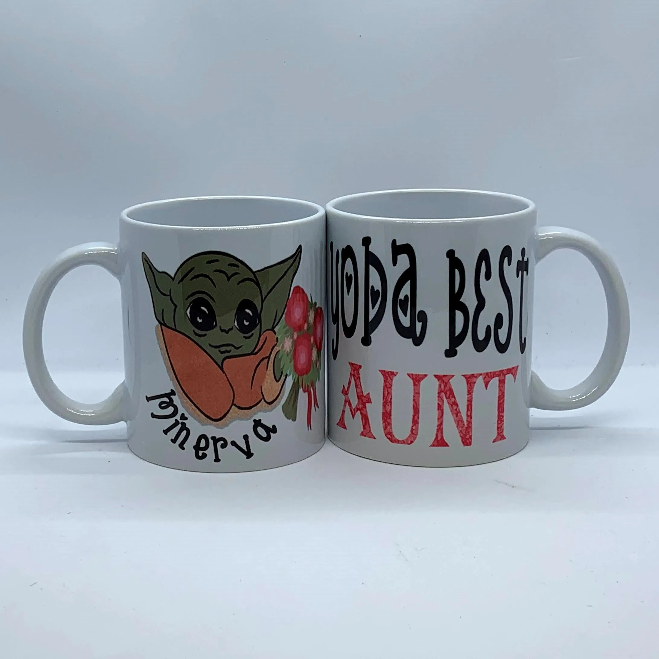 "YODA BEST" AUNT/FRIEND MUG