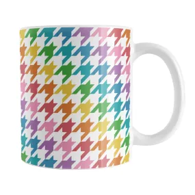 Rainbow Houndstooth Mug