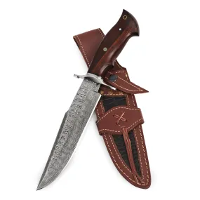 Raptor Damascus Hunting Knife