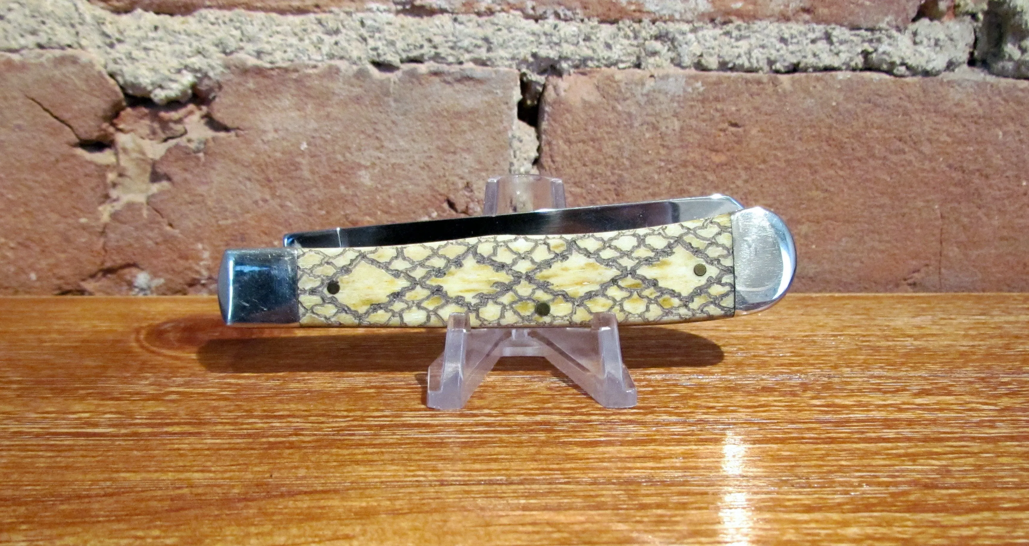 Rattle Snake Skin Pocket Knife W. R. Case Co. NIB