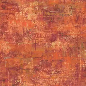 Red Terracotta Mottled Blender 44"/45" Fabric Per Yard