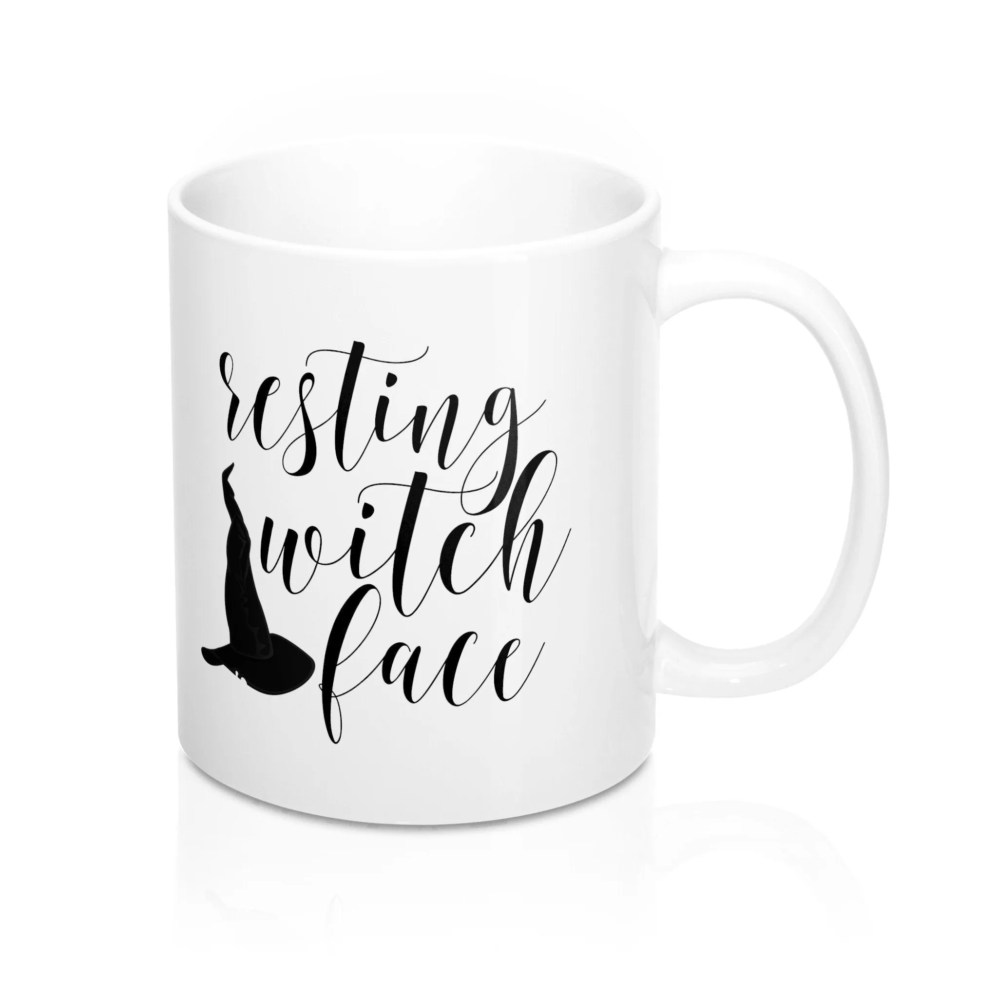 Resting Witch Face Mug