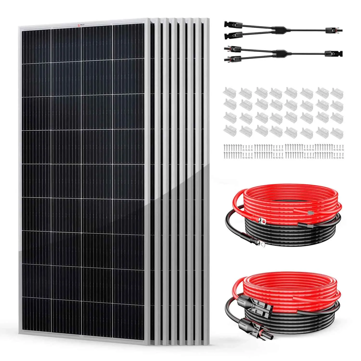 Rich Solar 1600 Watt Solar Kit With 60A MPPT Charge Controller