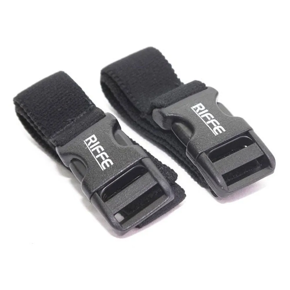 Riffe Knife Stretch Straps w/Snap Buckle