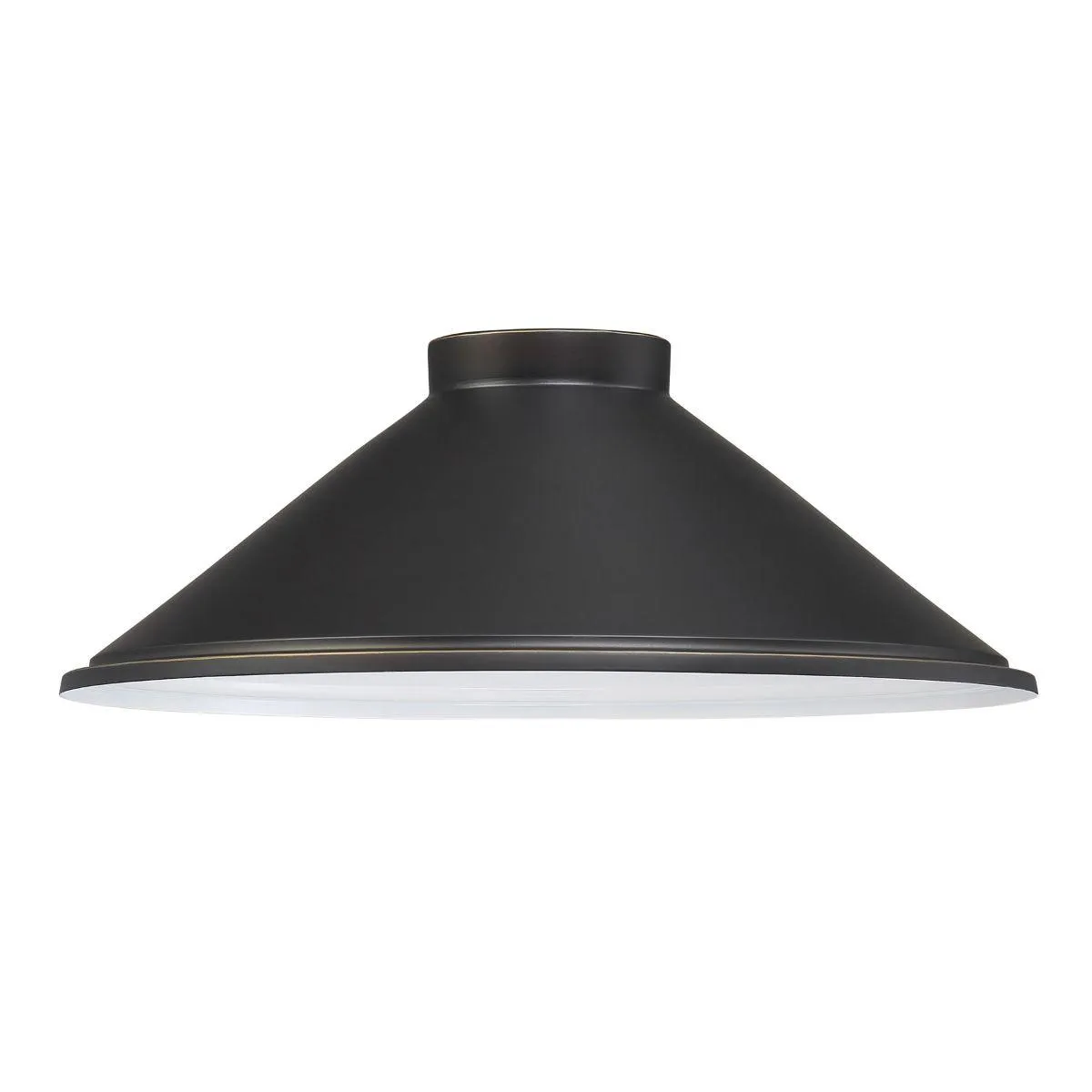 RLM 14 in. Path Light Shade Oil Rubbed Bronze & matte Gold finish