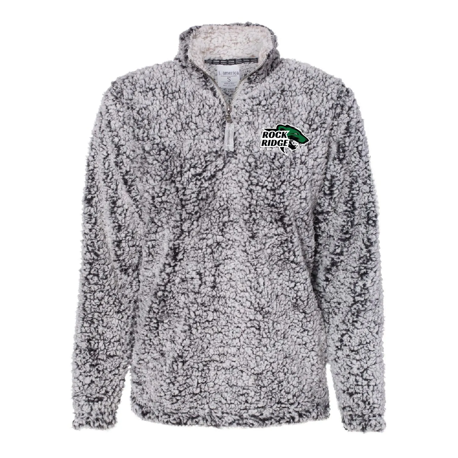 Rock Ridge Fan Gear Women’s Epic Sherpa Quarter-Zip Pullover