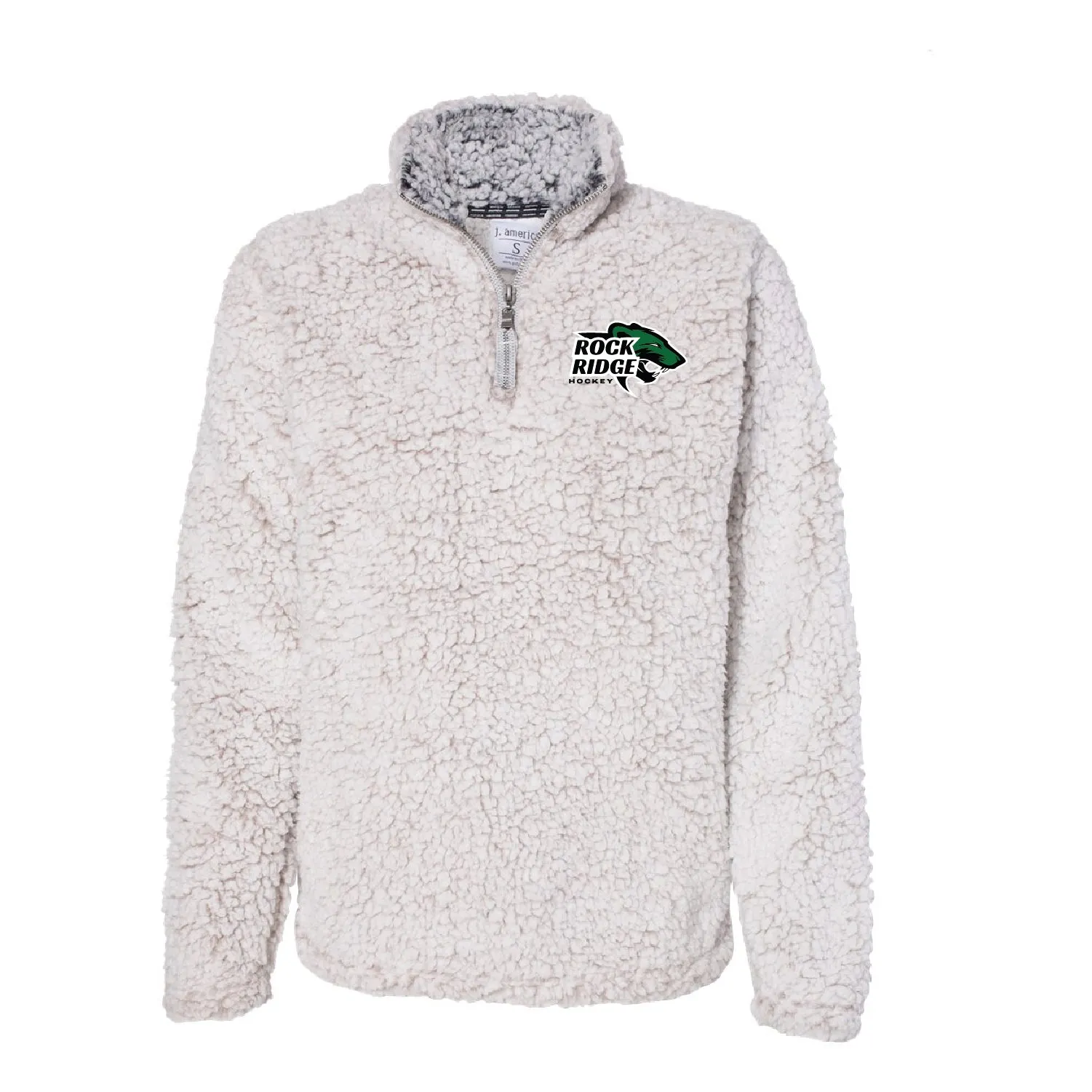 Rock Ridge Fan Gear Women’s Epic Sherpa Quarter-Zip Pullover