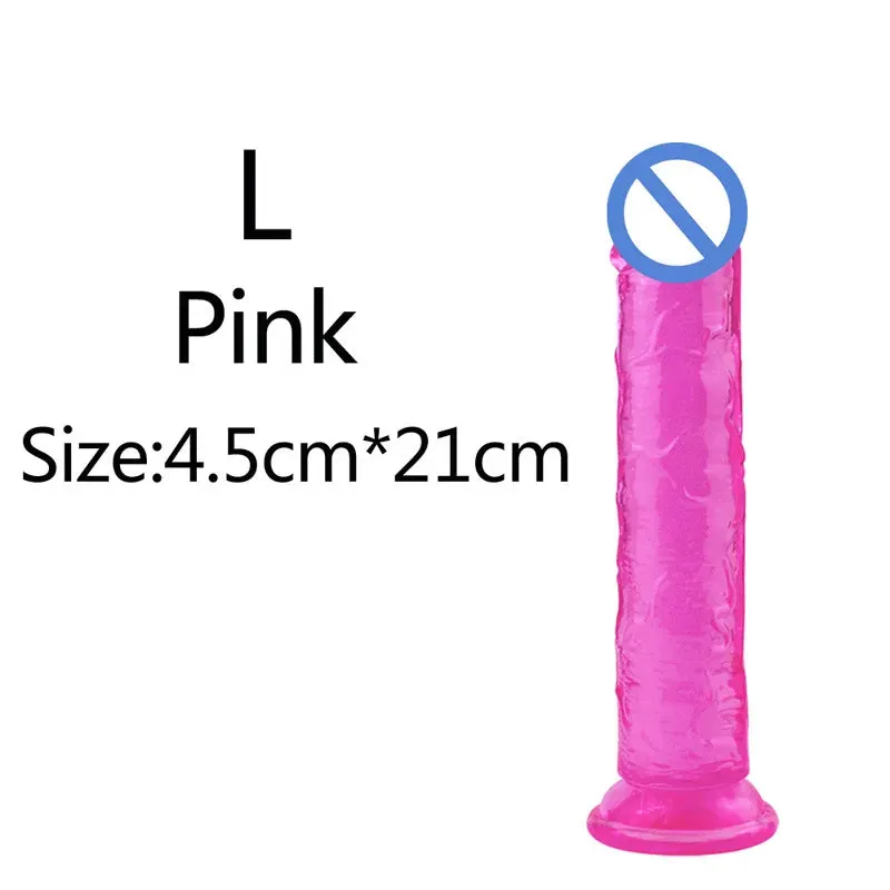 Romulus Dildo Basics Jelly Dildo Various 6 Sizes Body Safe TPE Strong Suction Cup