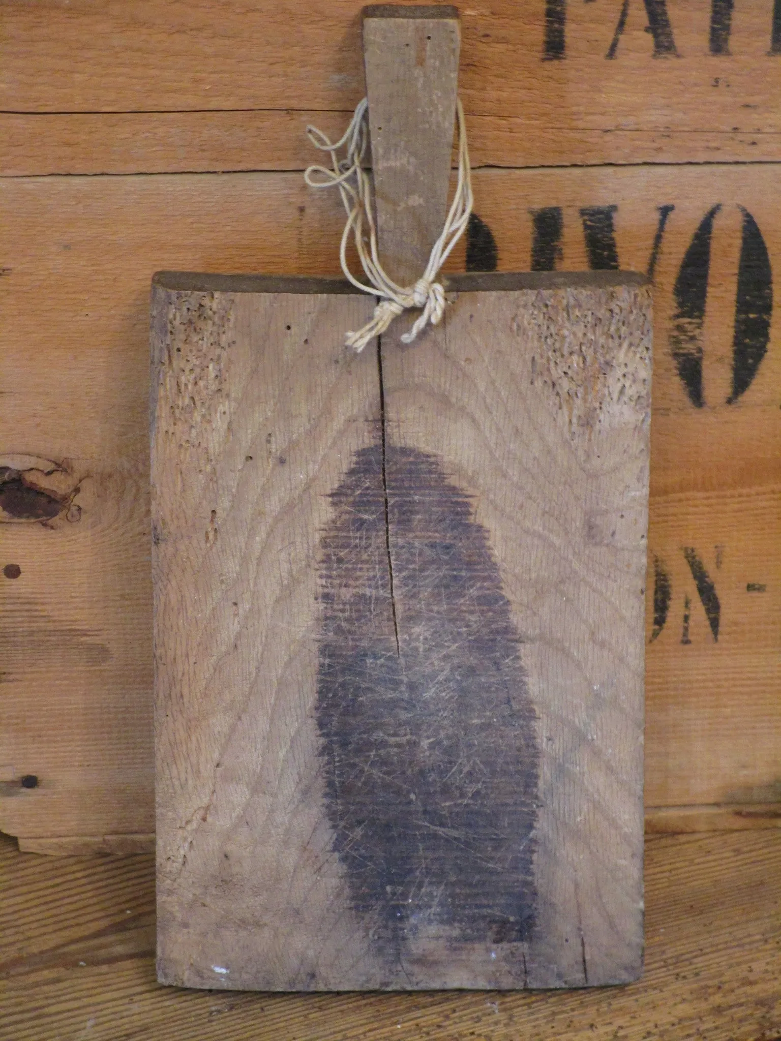 Rustic French cutting board