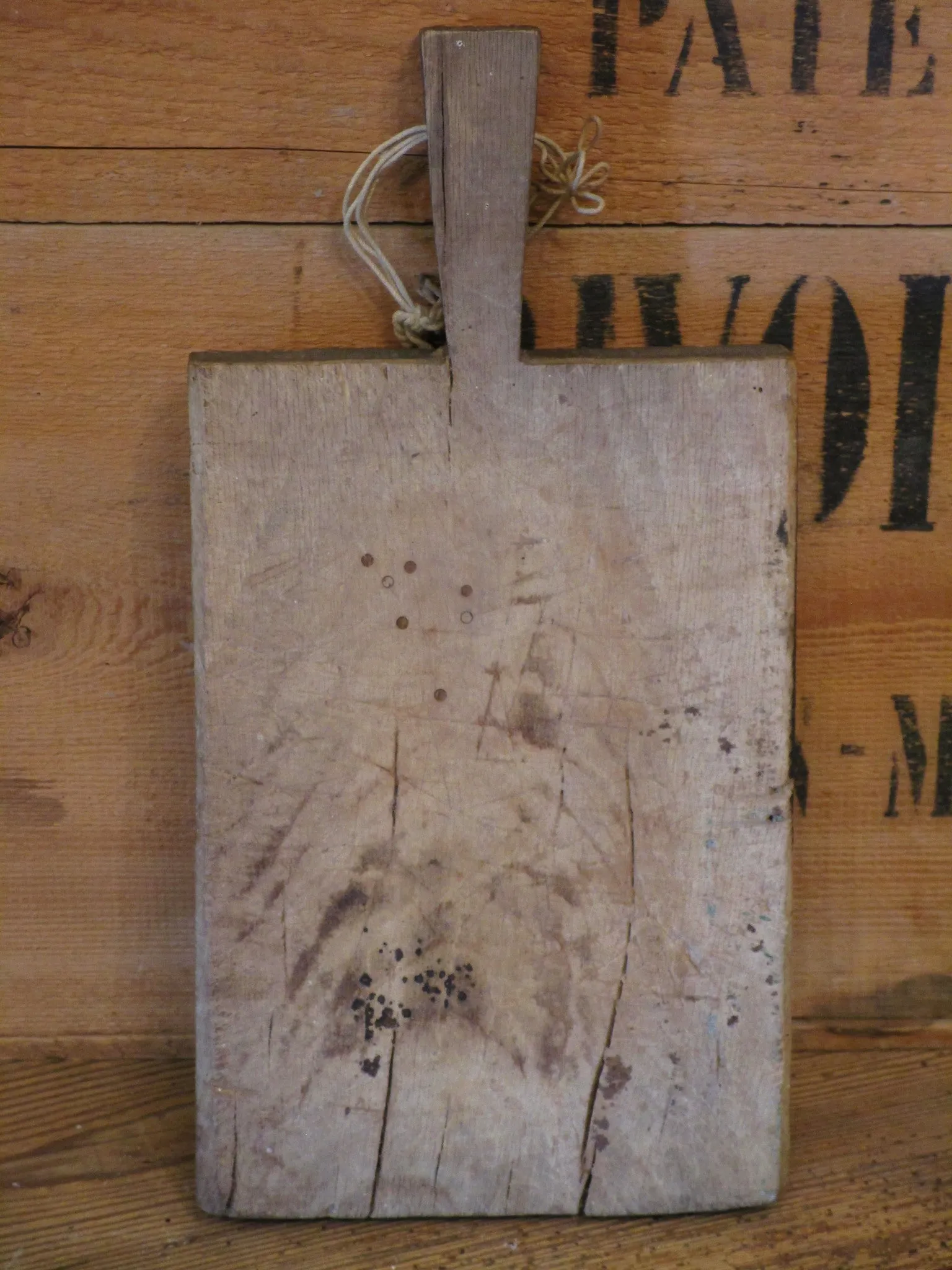 Rustic French cutting board