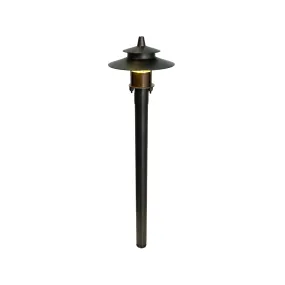 Sable Solid Cast Brass Adjustable Pathway Light Natural Bronze