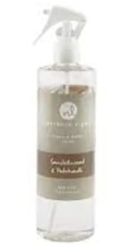 SANDALWOOD & PATCHOULI by Northern Lights , LINEN & ROOM SPRAY 16 OZ