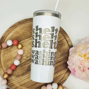 Shelton Washington Triad Engraved Tumbler