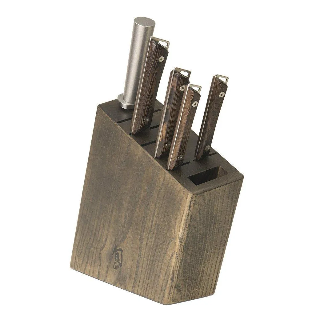 Shun Kanso 6 Piece Knife Block Set