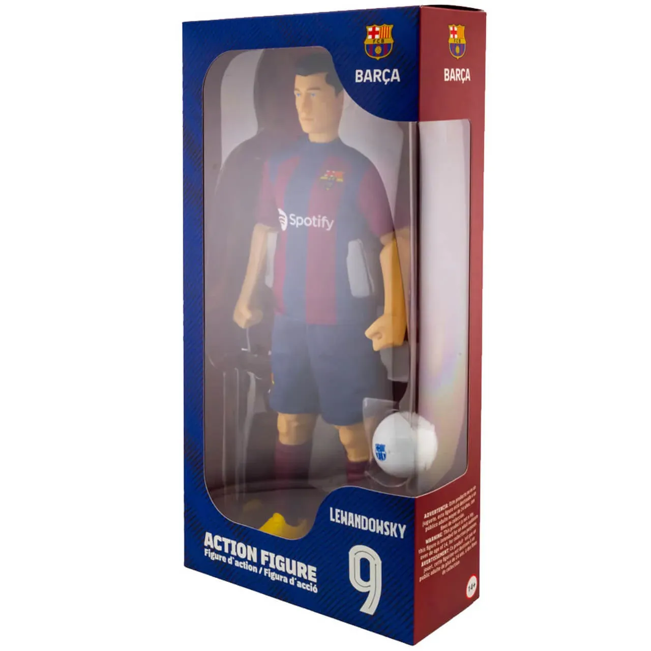 Sockers Action Figure Lewandowski Barcelona