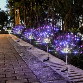 Solar Firework Light