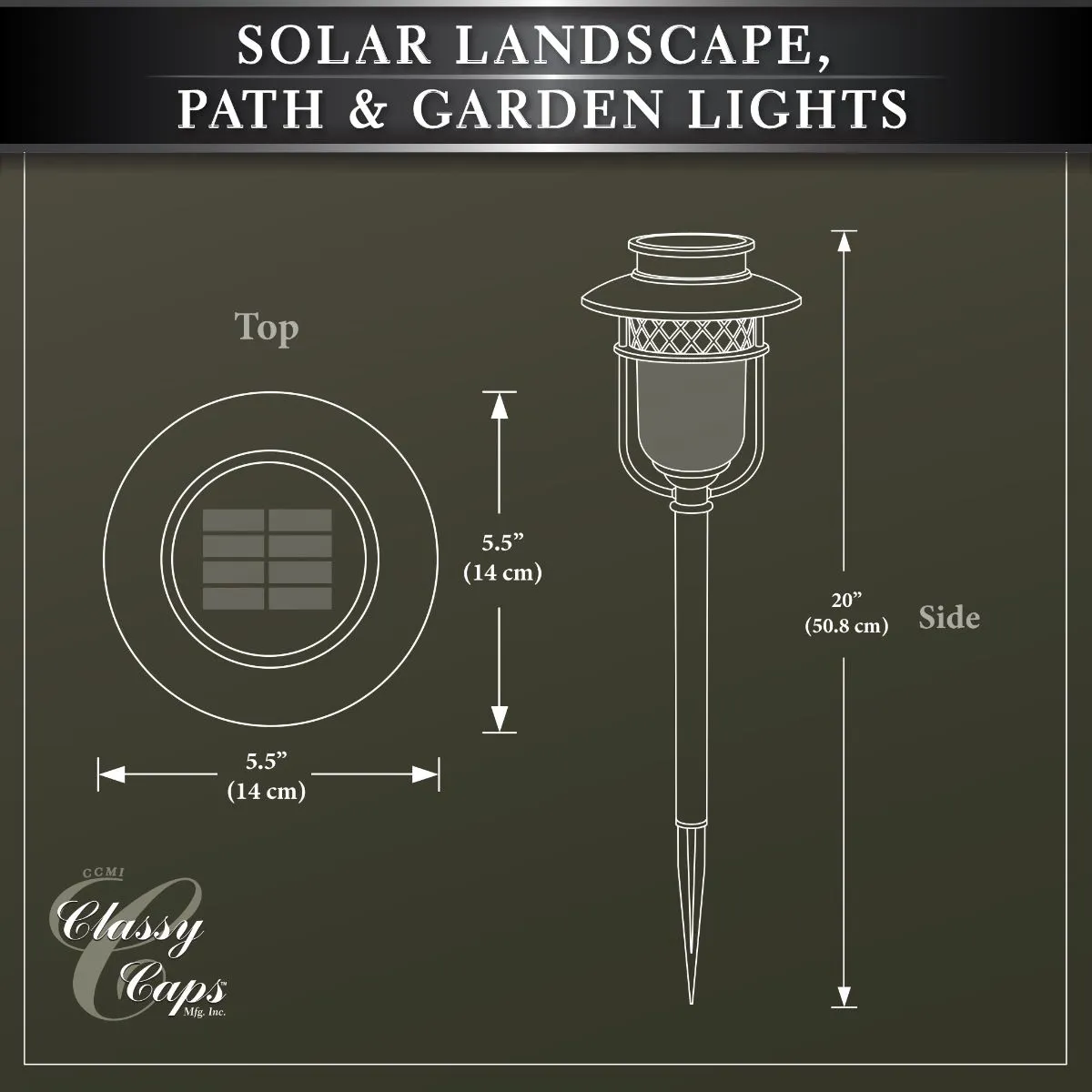 Solar LED Pathway Light 8 Lumens 2700K Black (Pack Of 2)