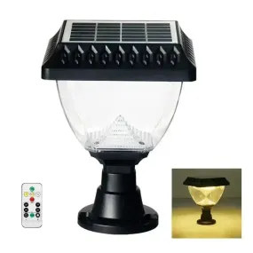 Solar Lights For House Waterproof Compound Wall Gate Post Light For Home, Garden, Outdoor (Multicolor)