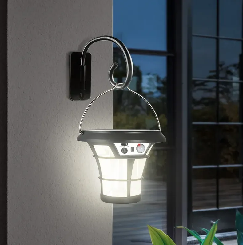 Solar Motion Landsacape Lantern Outdoor Hanging Light Q-Sd09