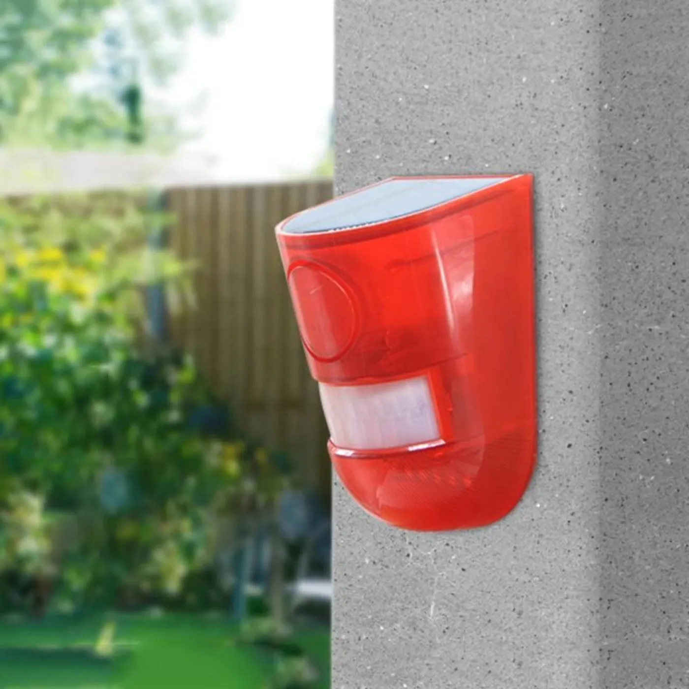 Solar Sound Alarm Motion-Activated Squirrel Repeller