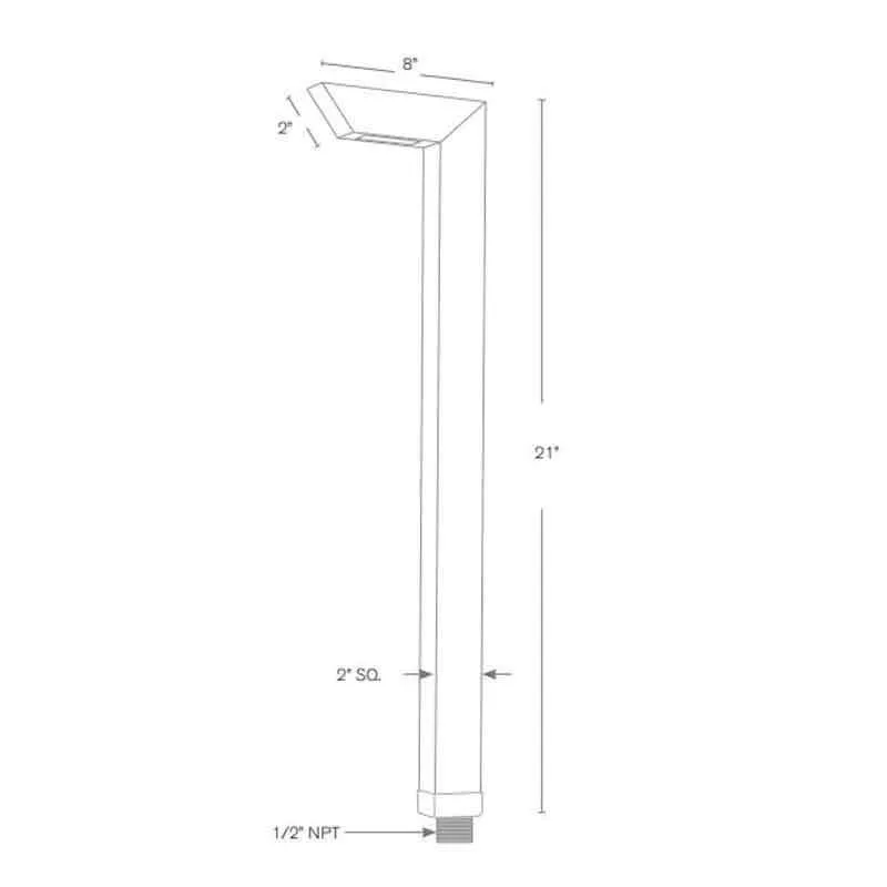 SPJ Lighting SPJ-SQ200 4W LED Contemporary Pathlight 12V