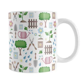 Spring Gardening Pattern Mug