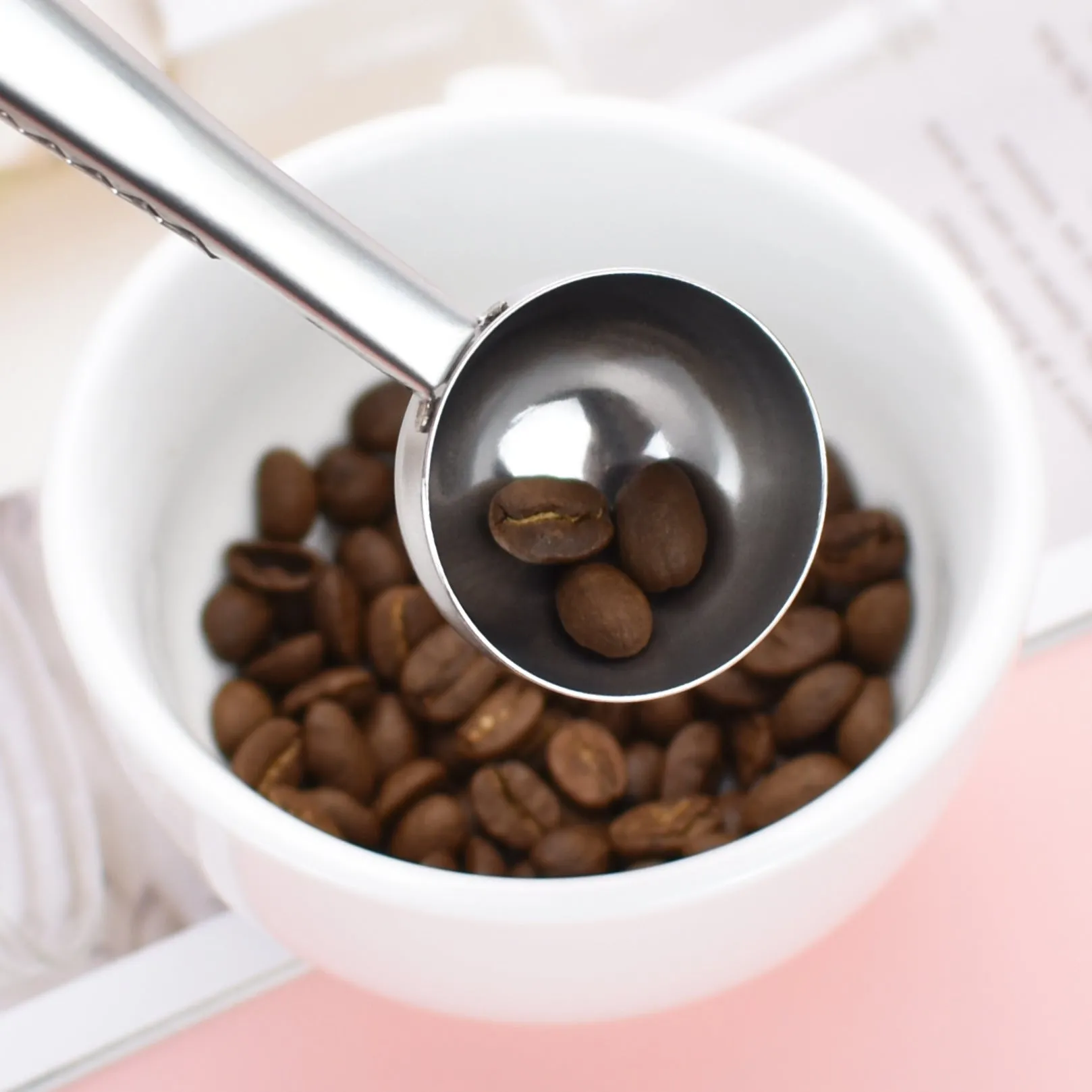 Stainless Steel Coffee Storage Spoon