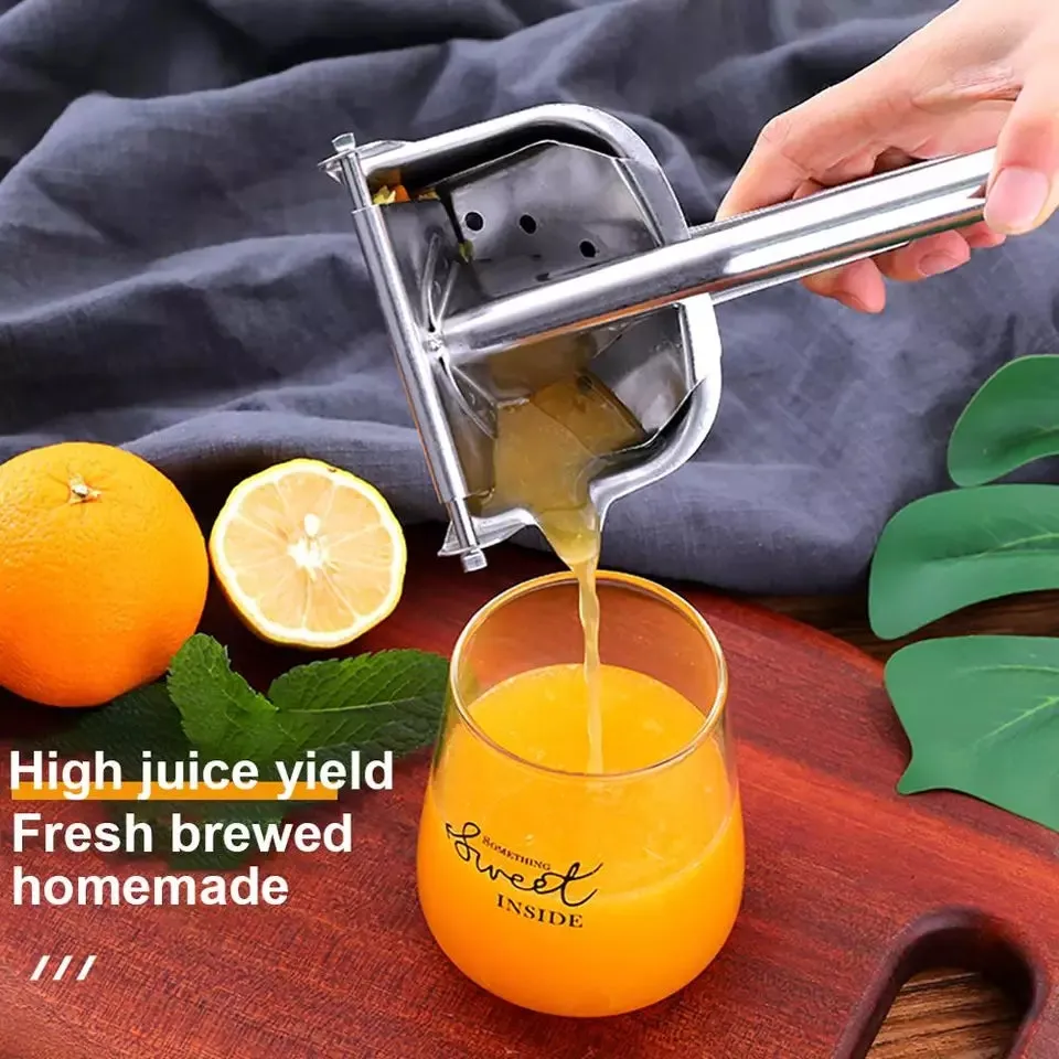 Stainless Steel Manual Juicer Fruit Lemon Orange Squeezer