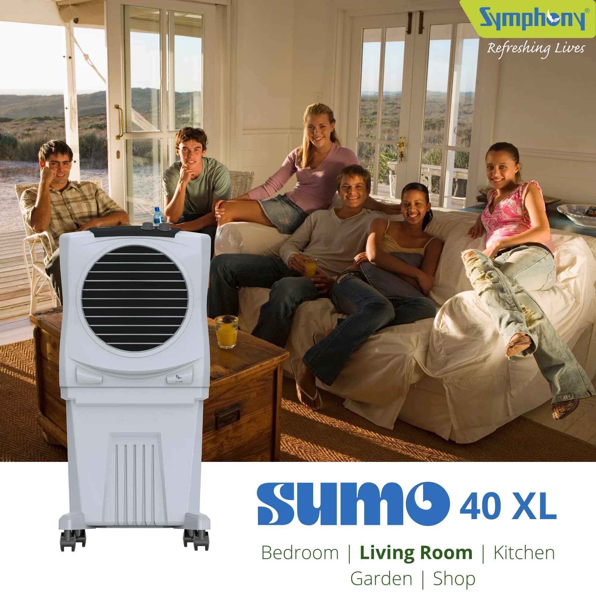 Sumo 40XL Desert Air Cooler, 40 Litres