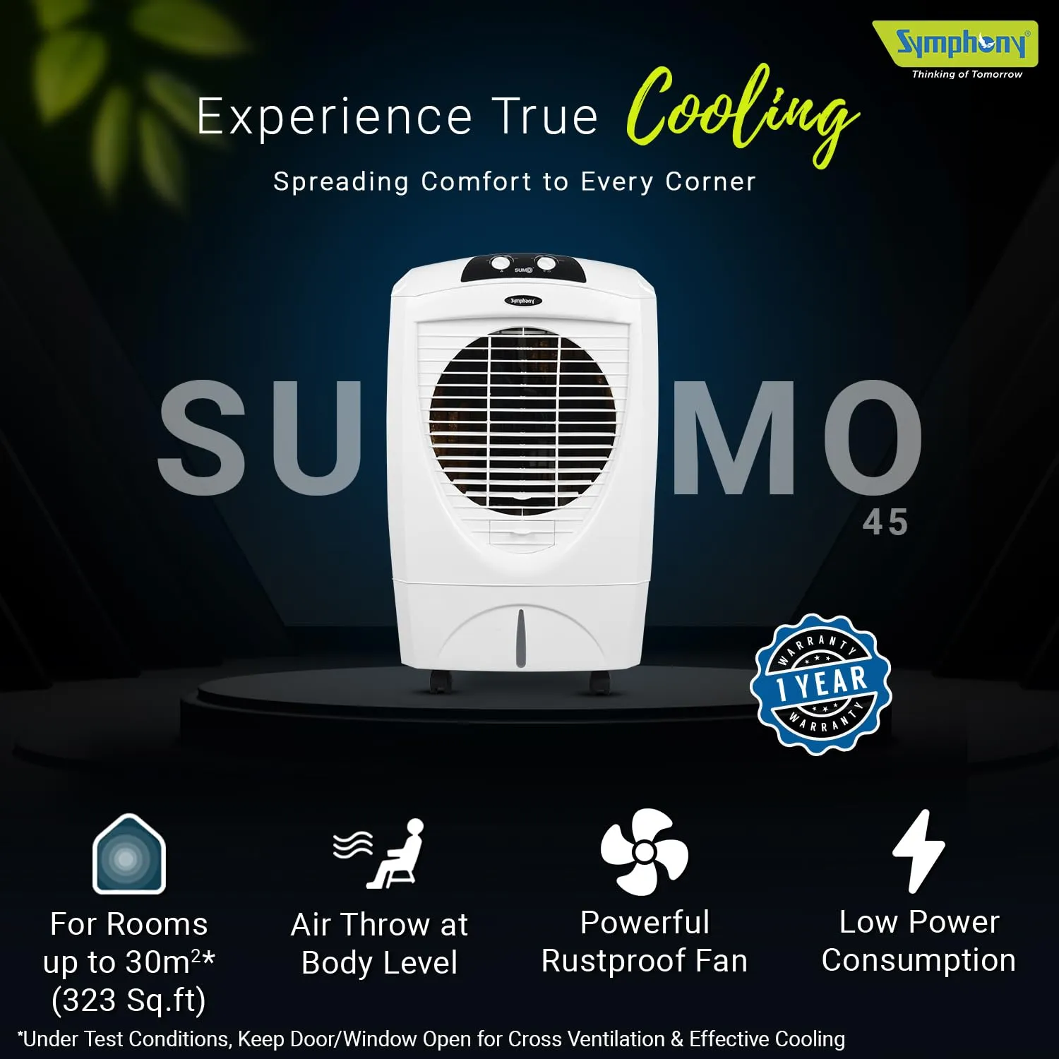 Sumo 45 Desert Air Cooler, 45 Litres