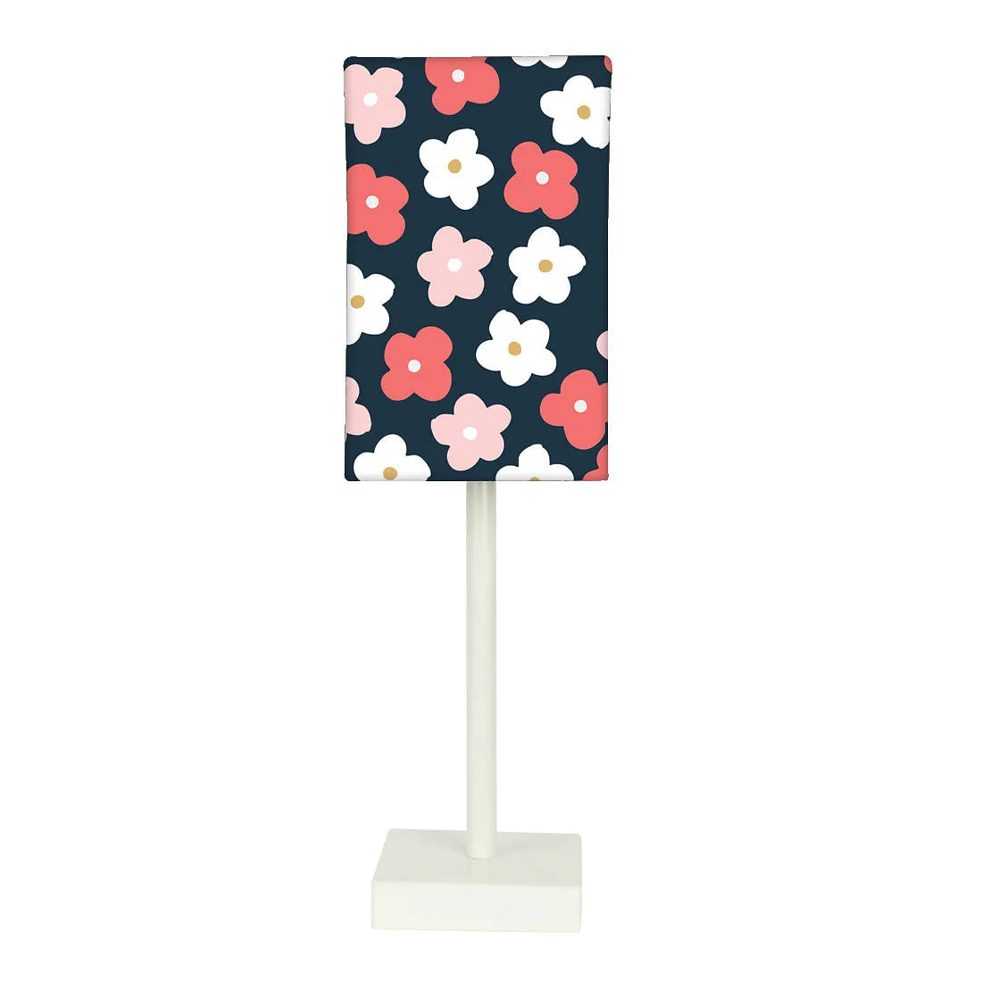 Tall Table Lamp For Living Rooms -   Spring Pink & Blue